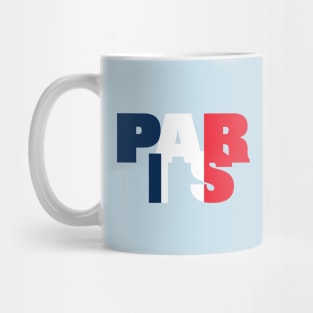 Paris Tricolor Mug